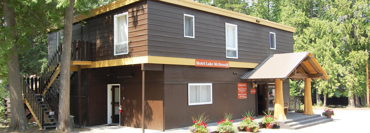 Motel Lake Mcdonald Уест Глейсиър Екстериор снимка